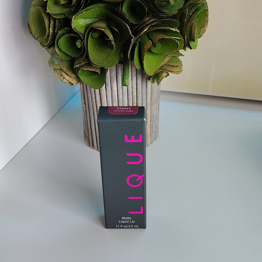 Lique Cherish Matte Liquid Lip | 0.11 fl. oz. | NIB | Long-Lasting | Smu…